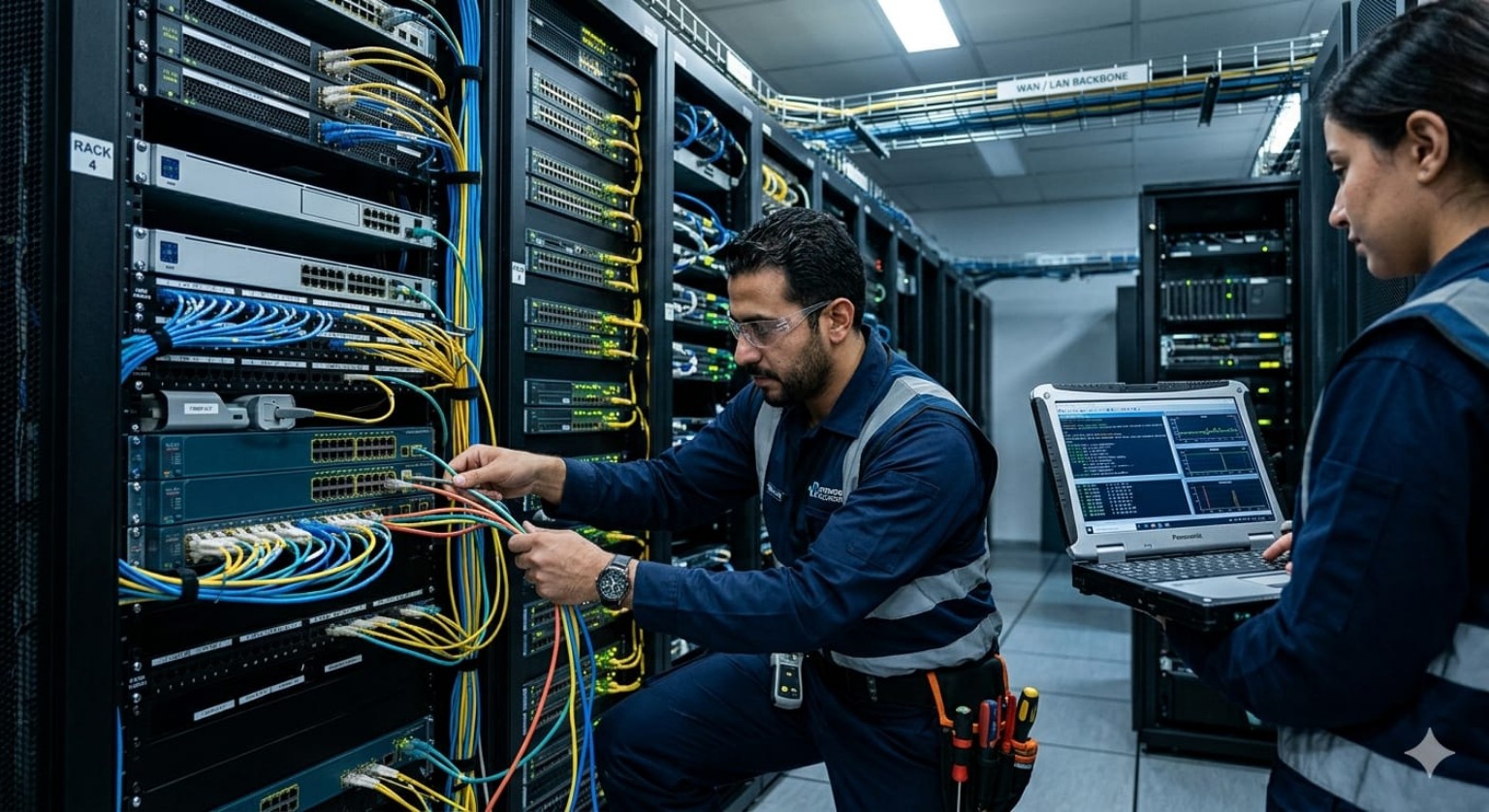 خدمات الشبكات والبنية التحتية لتقنية المعلومات